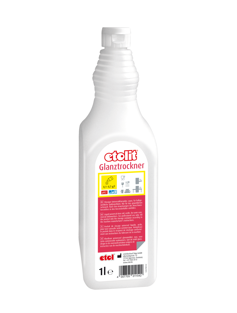etolit Glanztrockner 4x1l – Flüssiger Universalklarspüler etolit Glanztrockner 4x1l – Flüssiger Universalklarspüler