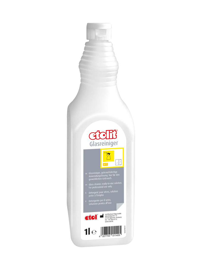 etolit Glasreiniger 4x1l – Gebrauchsfertige Anwendungslösung