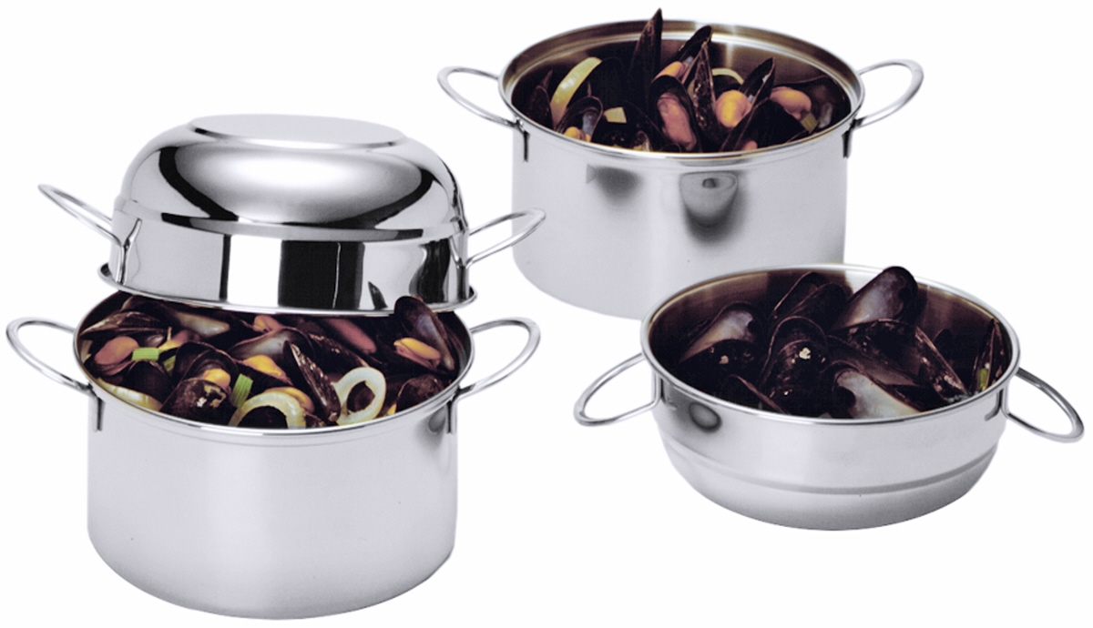 Muschelserviertöpfe