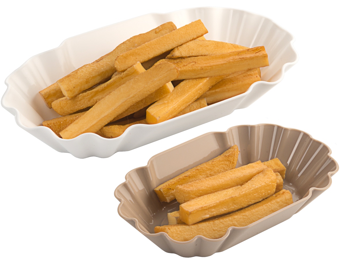 Pommes frites-Schalen