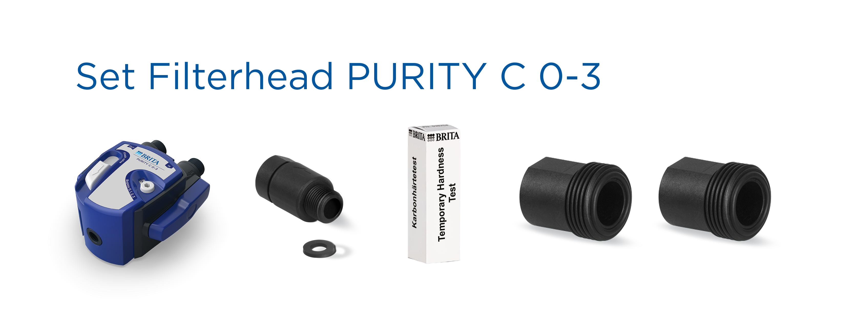 BRITA PURITY C Steam Filterkopf-Set G 3/8"