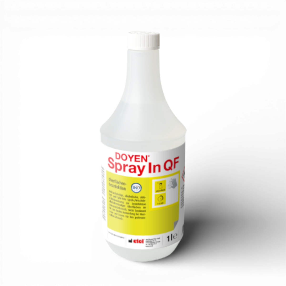 Kolbenflasche 1 l Doyen SprayInQF 452x540 – Produktbild für professionelle Großküchen