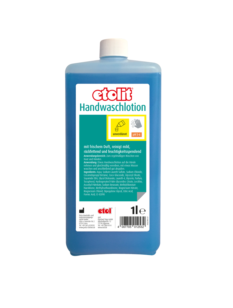 etolit Handwaschlotion 6x1l – Milde, hautfreundliche Reinigung für Hände