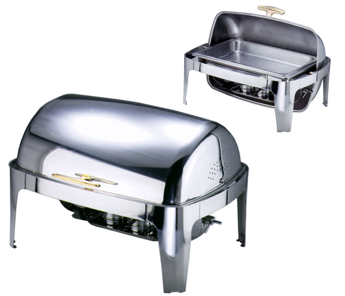 Roll-Top Chafing Dishes