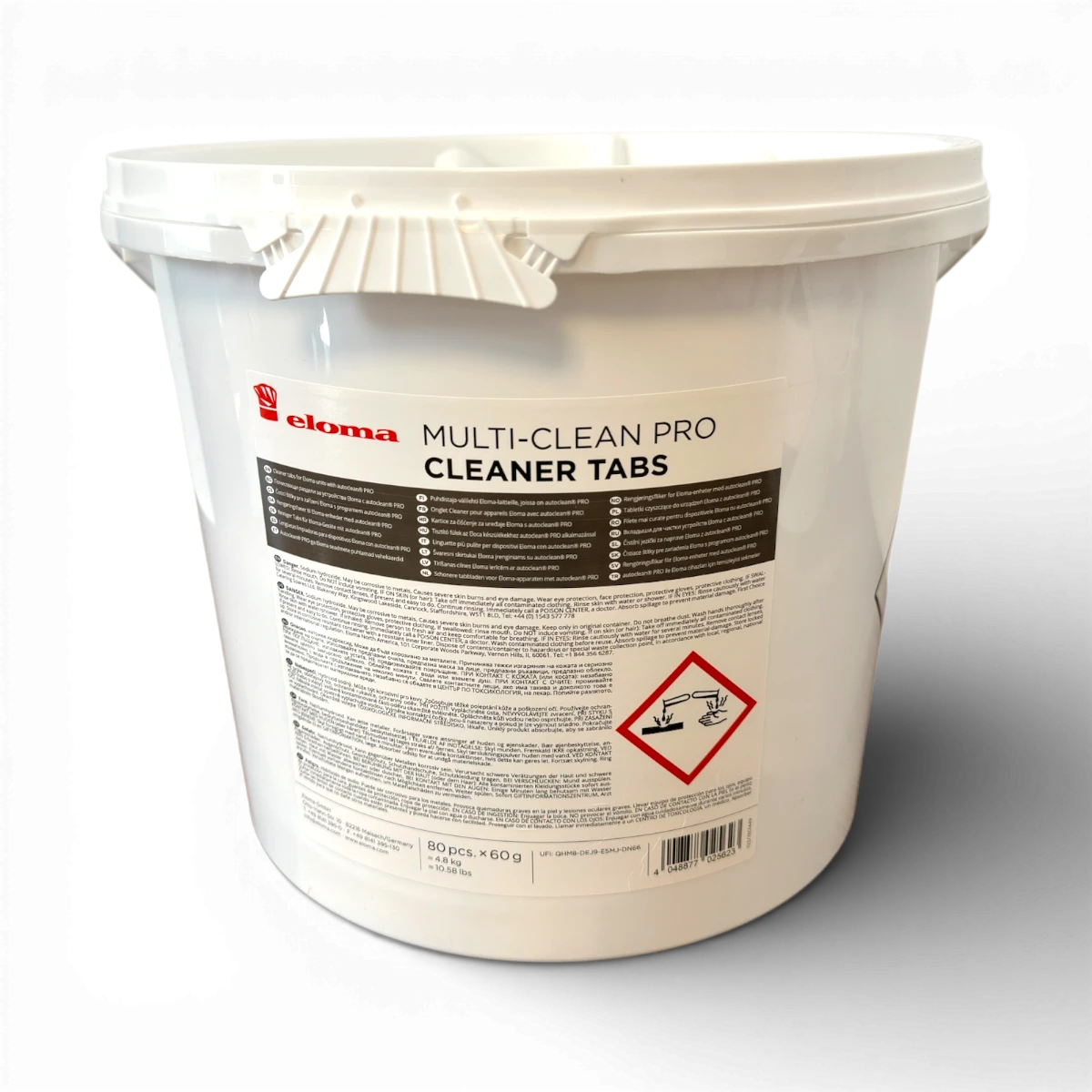 Eloma MULTI-CLEAN PRO Cleaner Tabs 80 Tabs (4,8kg)